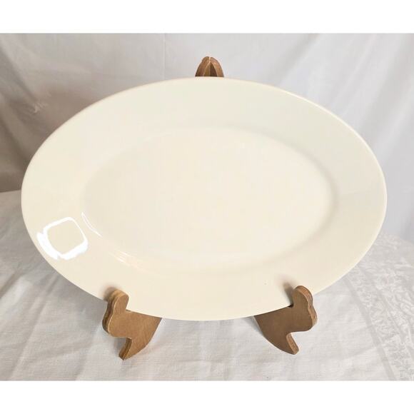 Pair of Vintage Homer Laughlin U.S.A. Oval Platters 11"x8" Restaurant Ware - Picture 2 of 5